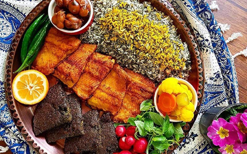 Nowruz Eid food in Iranian cities