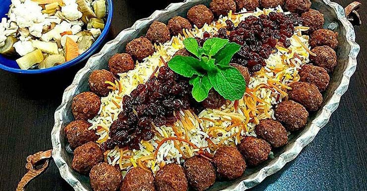 الأطعمة الليلية بعيد النوروز في المدن الإيرانية