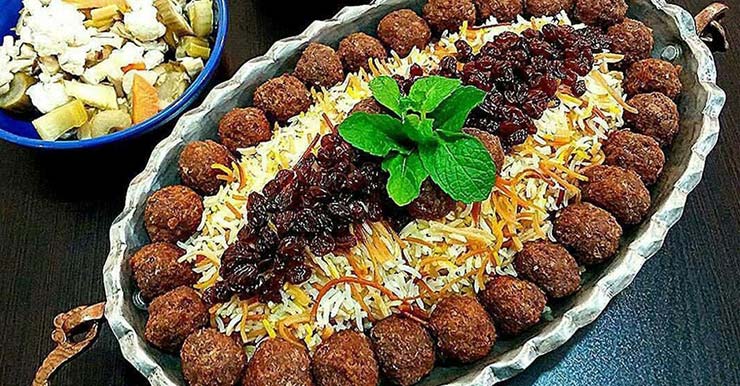 Nowruz Eid food in Iranian cities