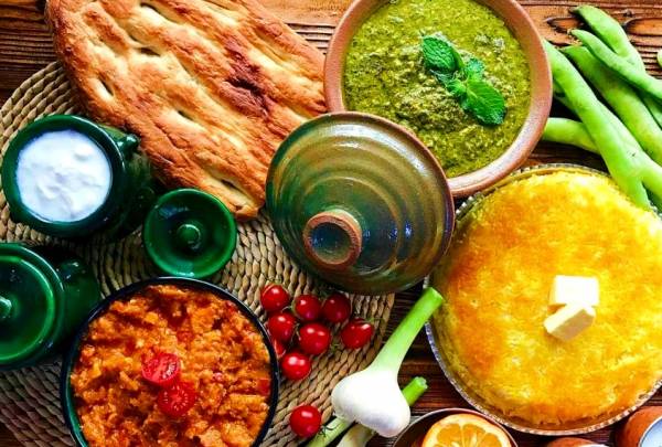 معرفی چند غذای گیلانی برای گیاهخواران