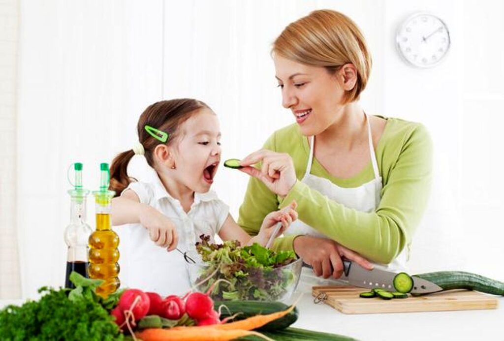 Ways to encourage and interest children in healthy eating