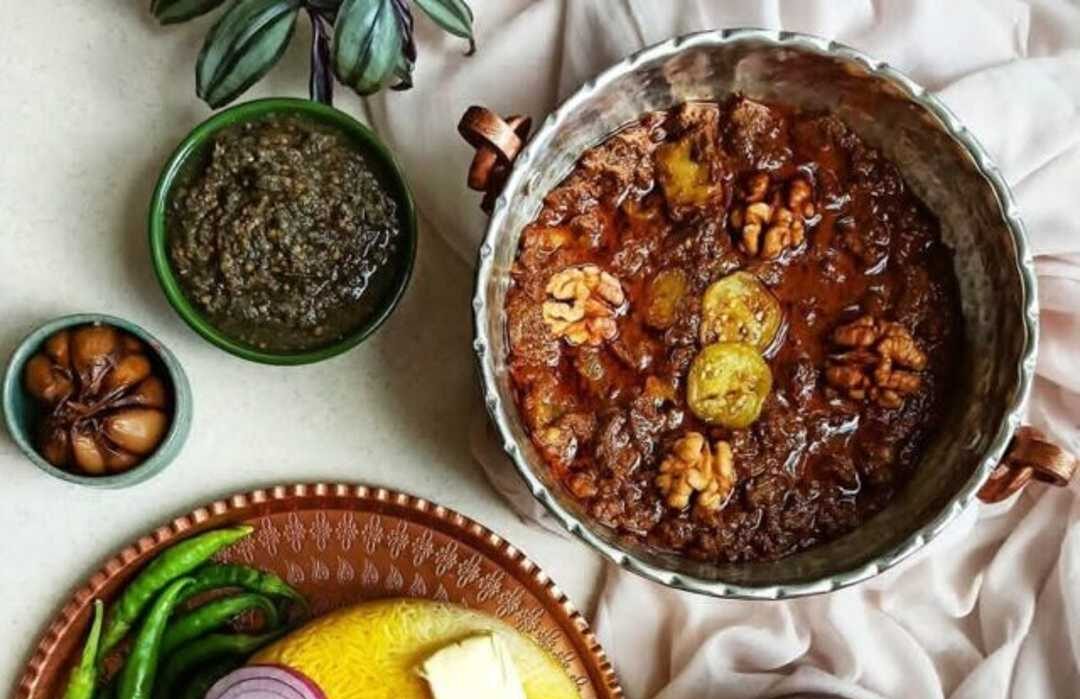 طرز تهیه خورشت شش انداز گیلانی