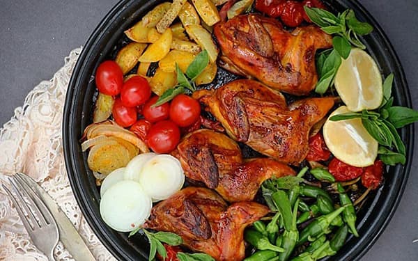 Quail roast (3 pieces) 350 g