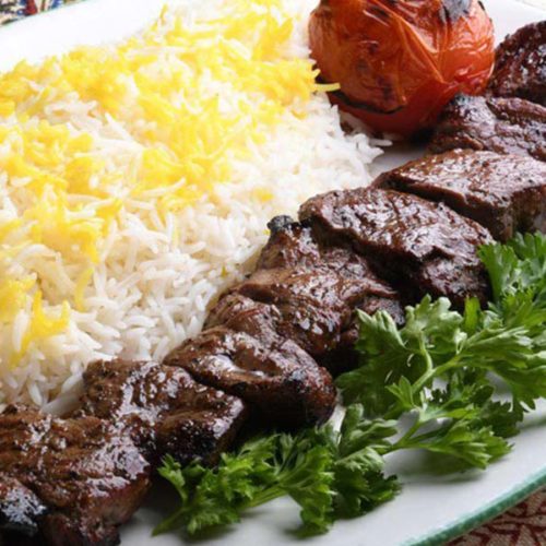 أرز كباب شنجه