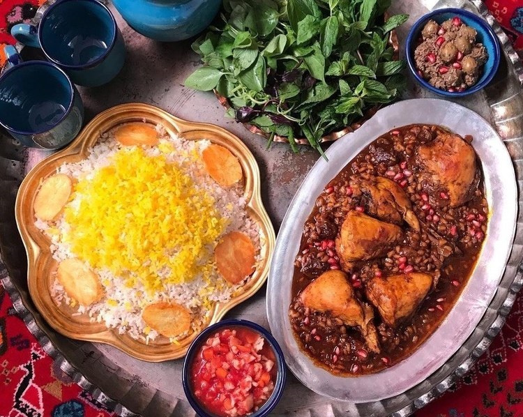 خورشت ناردون اصیل گیلانی